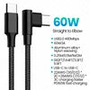 USB-C to USB-C Cable — 100W Fast Charge, 480Mbps, Nylon Braided