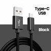 USB-C to USB-C Cable — 100W Fast Charge, 480Mbps, Nylon Braided