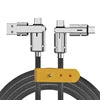USB-C to USB-C Cable — 100W Fast Charge, 480Mbps, Nylon Braided