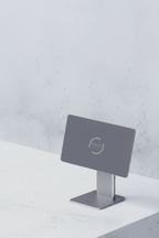 Magnetic Aluminum iPad Stand — 360° Adjustable, Optional USB-C Hub