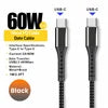 USB-C to USB-C Cable — 100W Fast Charge, 480Mbps, Nylon Braided