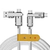 USB-C to USB-C Cable — 100W Fast Charge, 480Mbps, Nylon Braided