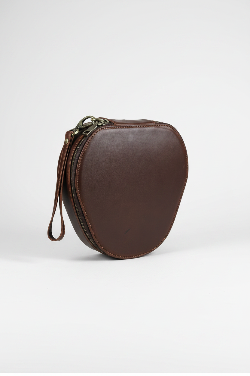 Full Grain Leather Headphone Case — Sony WH-1000XM4/XM5 & AirPods Max