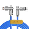 USB-C to USB-C Cable — 100W Fast Charge, 480Mbps, Nylon Braided