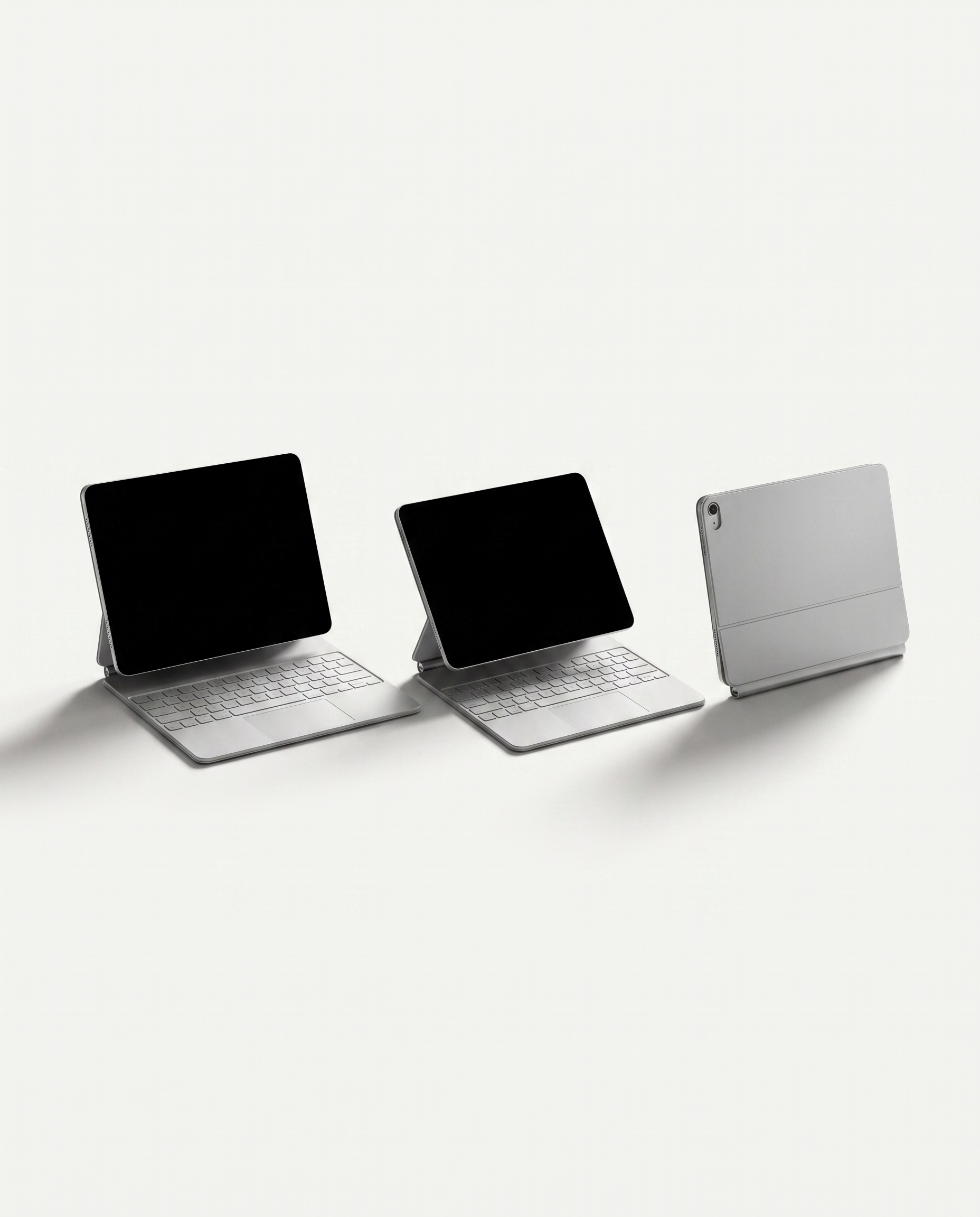 Aluminium Magnetic Keyboard for iPad Air 13" & iPad Pro 13" — Bluetooth, Backlit, Multi-Language