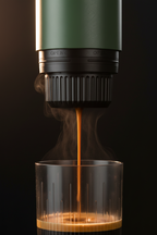 19-Bar Cordless Espresso Maker — Self-Heating, Capsule & Ground, 7800mAh