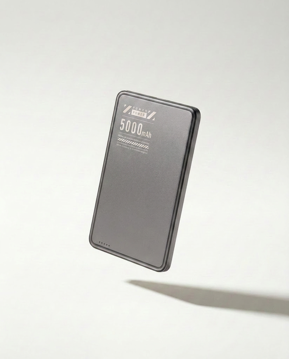 5000mAh Wireless Magnetic Power Bank — 20W Fast Charge, Ultra-Slim