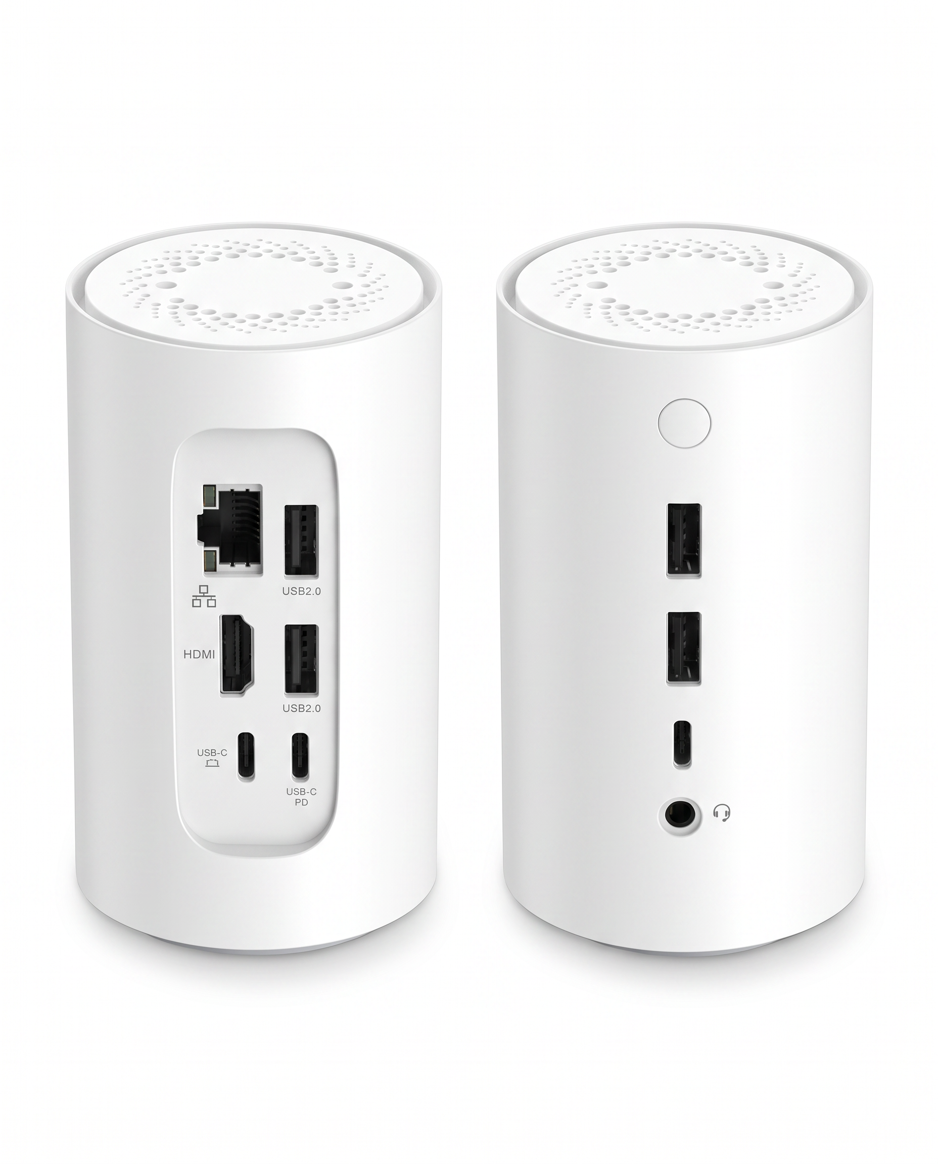10-in-1 USB-C Docking Station with Negative Ion Air Purifier