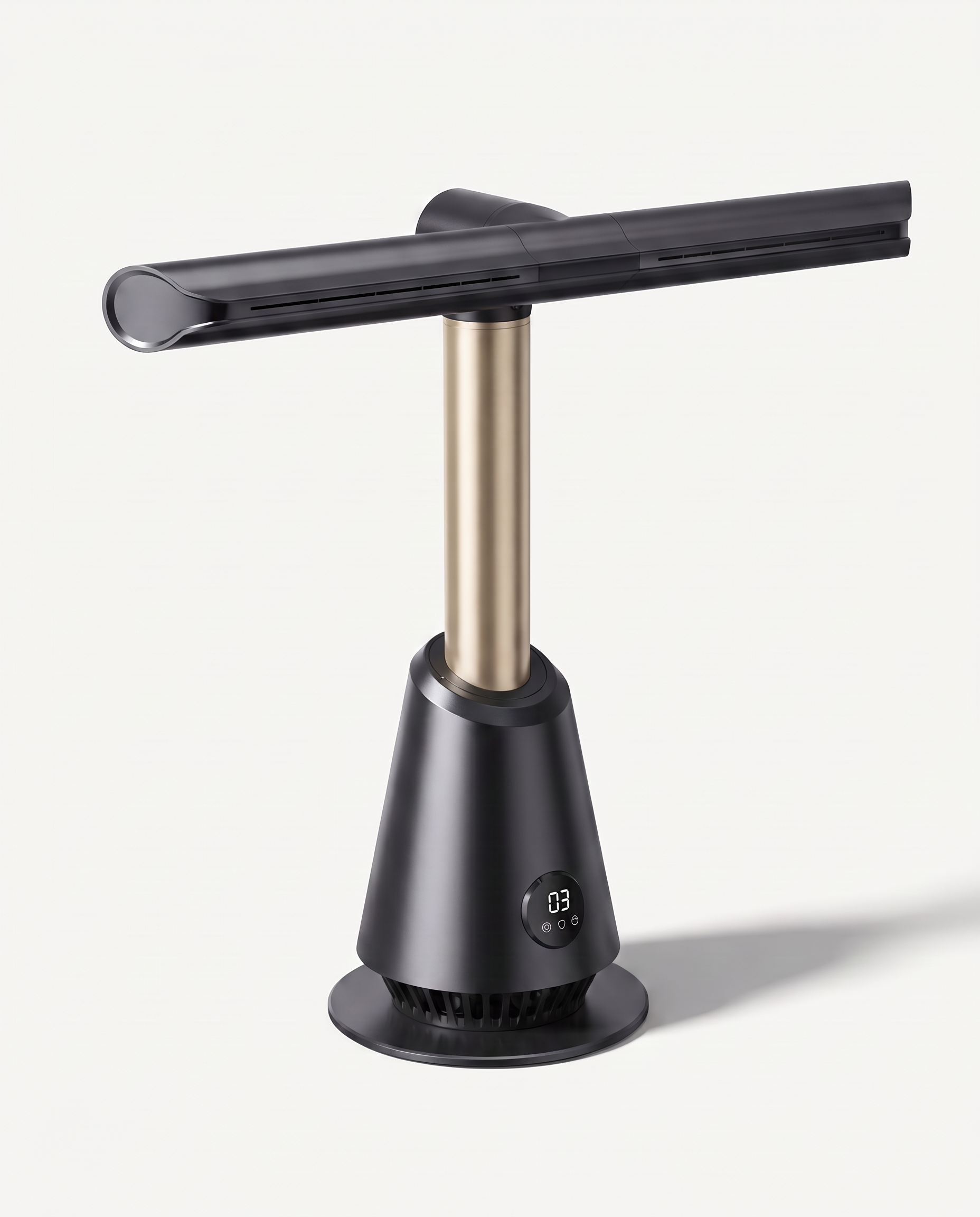Bladeless Tower Fan — Telescopic to 120 cm, Smart App & Remote Control