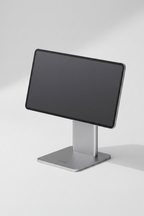 Magnetic Aluminum iPad Stand — 360° Adjustable, Optional USB-C Hub
